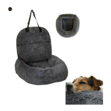 (M) Pelsbarn Protective Dog Bed for Car,Calming Dog Bed for Car,Washable Dog Seat