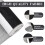 Harperlare Runner Rug Black and White Plaid 2' x 6' 7