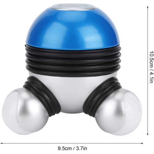 GBB-Mini handheld vibrating massager blue battery-powered 2