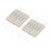10Pcs Wirewound Ceramic Cement Resistor 5 Ohm 10W Watt 5% 2