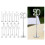 Wood Table Number Holders with Base 20 pcs 6