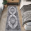Vintage Bohemian Runner Rug Grey 2 ft x 6 ft 2