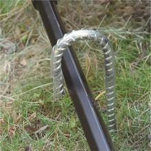 Kołki Zbrojeniowe J Hook Extra Coated Steel Ground Anchors z Końcówką w Kształcie Dłuta 20 Szt