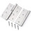 Stainless Steel Butt Hinges Left Right 3 Inch 4