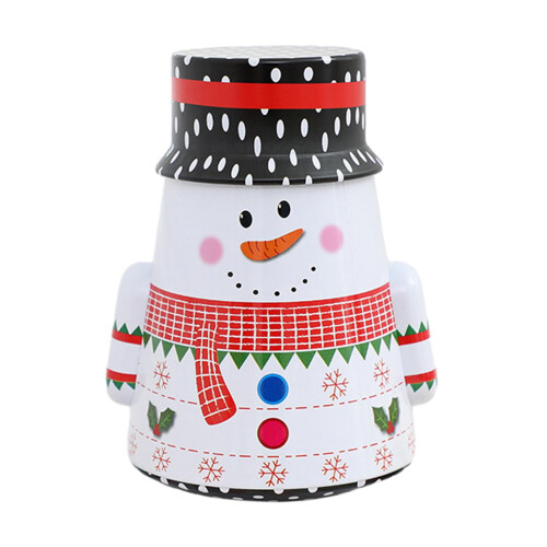 Christmas food tin box with lid 1 piece 2