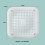 Shower Drain Cover Square Grey 2-Pack 2