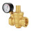 Brass Water Pressure Reducing Regulator DN25 with Gauge 7