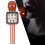 Portable Bluetooth Wireless Microphone Rose Gold 5W 4