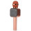 Portable Bluetooth Wireless Microphone Rose Gold 5W 6