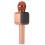 Portable Bluetooth Wireless Microphone Rose Gold 5W 7