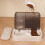 Pet Water and Food Bowl Double Compartment Moderate Capacity 8