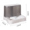 Pet Water and Food Bowl Double Compartment Moderate Capacity 6