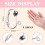 Clip-on Earring Converters Hypoallergenic Silver 20 Pack 5
