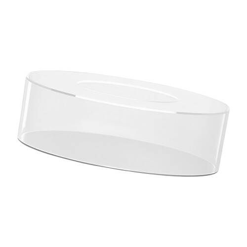 Acrylic fillable clear cake riser tier 3-pack 2