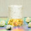 Acrylic fillable clear cake riser tier 3-pack 7