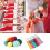 HANXIULIN crochet hook set ergonomic rubber handles 11 pcs 4