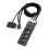 3X 9Pin USB Header Splitter, USB 2.0 Header Splitter with  Power Cable, Internal USB Hub for CPU/RGB Light/Printer 2