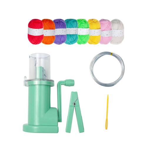 Hand knitting machine tool set acrylic yarn repair kit 2