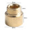 Brass Tap Extension Connector G1/2 Thread for Drinking 4