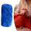 Blue chunky wool yarn for hand knitting and crocheting 6
