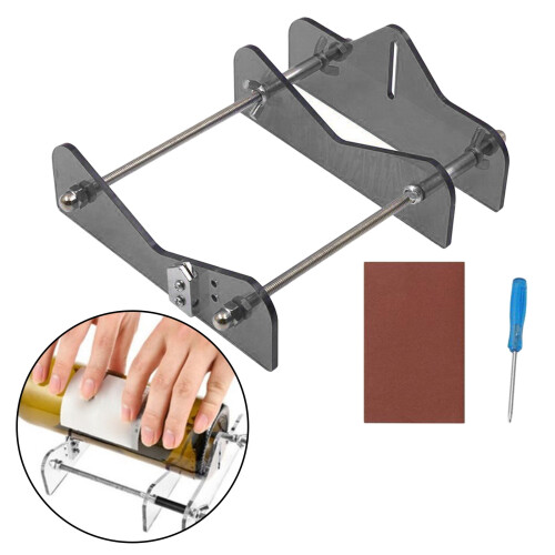 Glass Bottle Cutter Tool for Round Square Oval Bottles 2
