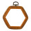 Embroidery Hoop Stretch Frame Hexagon 9.5x10.5cm 3