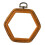 Embroidery Hoop Stretch Frame Hexagon 9.5x10.5cm 4