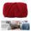 GUOOL thick chunky yarn red bulky 100g 8