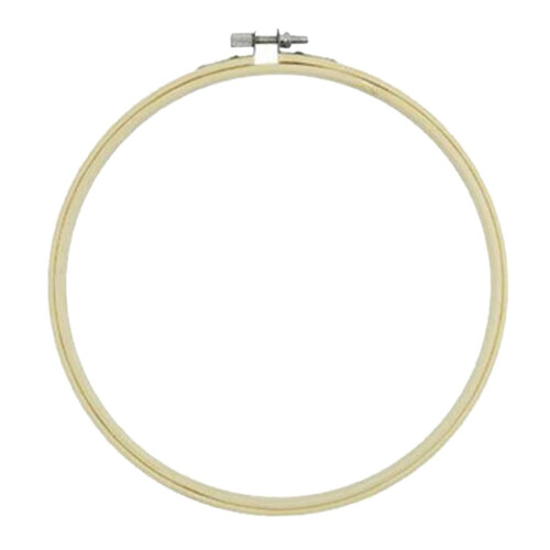 Bamboo Embroidery Hoop Adjustable 15 cm 2