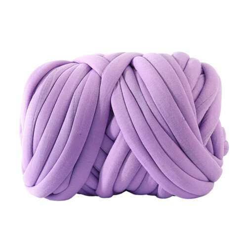Light Violet Bulky Chunky Yarn for Crocheting Pillows and 1