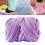 Light Violet Bulky Chunky Yarn for Crocheting Pillows and 8