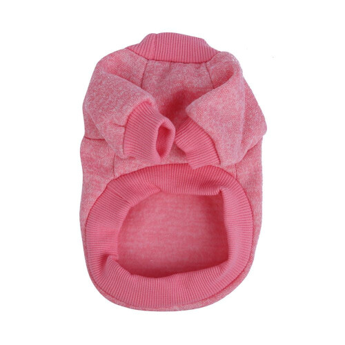 Dog Jacket Warm Soft Sweater Pink L 1