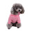 Dog Jacket Warm Soft Sweater Pink L 4