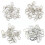 Metal Swivel Clasps Snap Hooks 10mm Internal Width 10 pcs 5