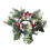 Christmas Pillar Candle Rings Wreath Rustic Greenery 1 Pack 3