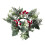 Christmas Pillar Candle Rings Wreath Rustic Greenery 1 Pack 4