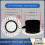 Adjustable Round Air Conditioning Outlet Vent Diffuser Ceiling Flush Mount Central Air Vent Cover for Home Hvac 100mm 2