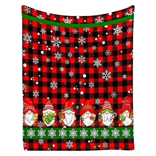 Flannel throw blanket blue snowflake coffee cup design 1