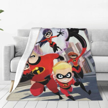 The Incredibles Blanket Super Soft Fluffy 80x60 Inch