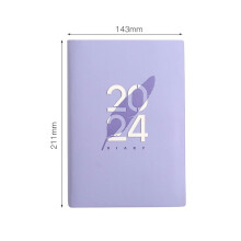 Desktop calendar notepad planner tray for women