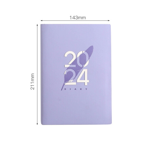 Desktop calendar notepad planner tray for women