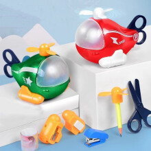 Jacenvly Halloween indoor cartoon airplane toy set 6-piece