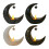 Star Moon Candlestick Room Decor 1 Piece 4