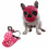 Jacenvly Dog Muzzle for Short-Billed Breeds, Rubber 1