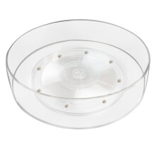 Rotatable kitchen storage box for spices and cosmetics