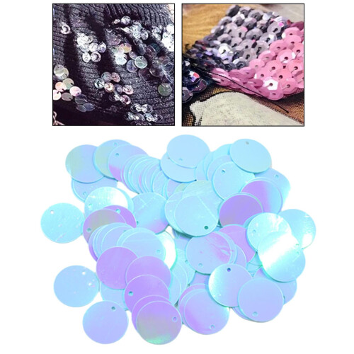 Christmas Loose Sequins Iridescent Flat Beads with Hole 10g 1