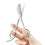 Duckbill Applique Scissors Lightweight Mini Shears 6