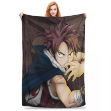 Fairy Tail Anime Flannel Blanket Soft Fleece 80x60 inch