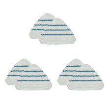 Steam Mop Replacement Pads Microfiber Triangle 6 pcs