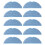 Replacement mop pads for Roborock S7 vacuum cleaner 10 pack 1